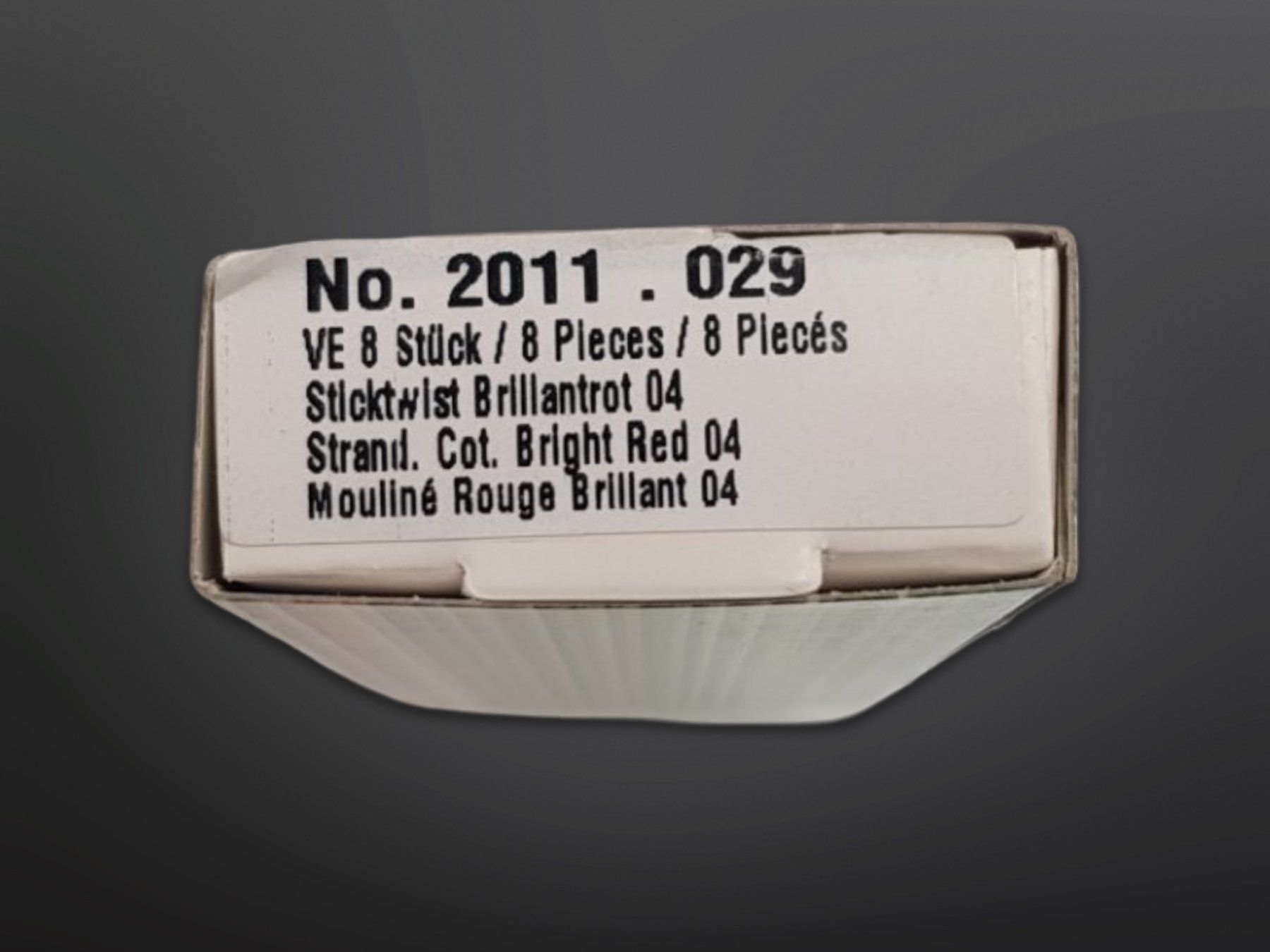 Cordicelle & Fili: RICO DESIGN rotes Stickgarn – Nuovo (secondo la descrizione) da Suhr venduto da Restwert_Suhr 6