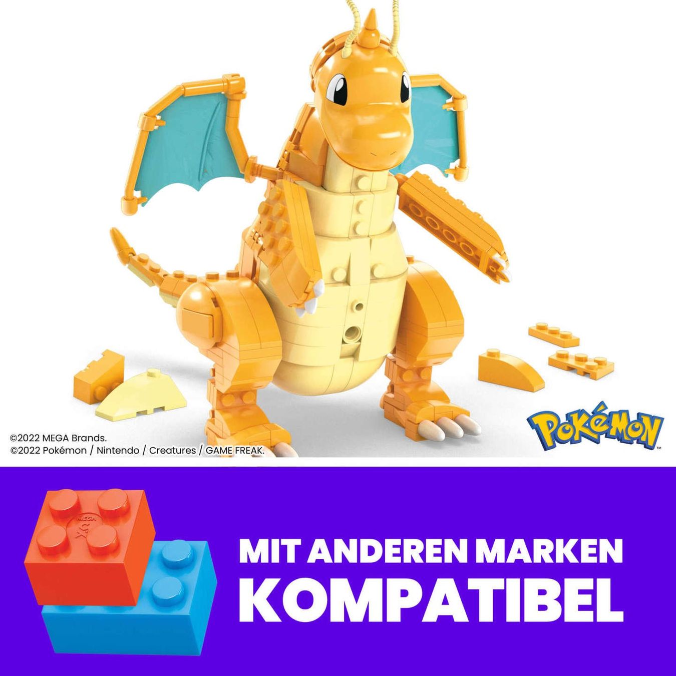 Mega Baukästen: Mega Pokémon Dragoran HKT25 – Neu und originalverpackt aus Basadingen von tot_59zf 5