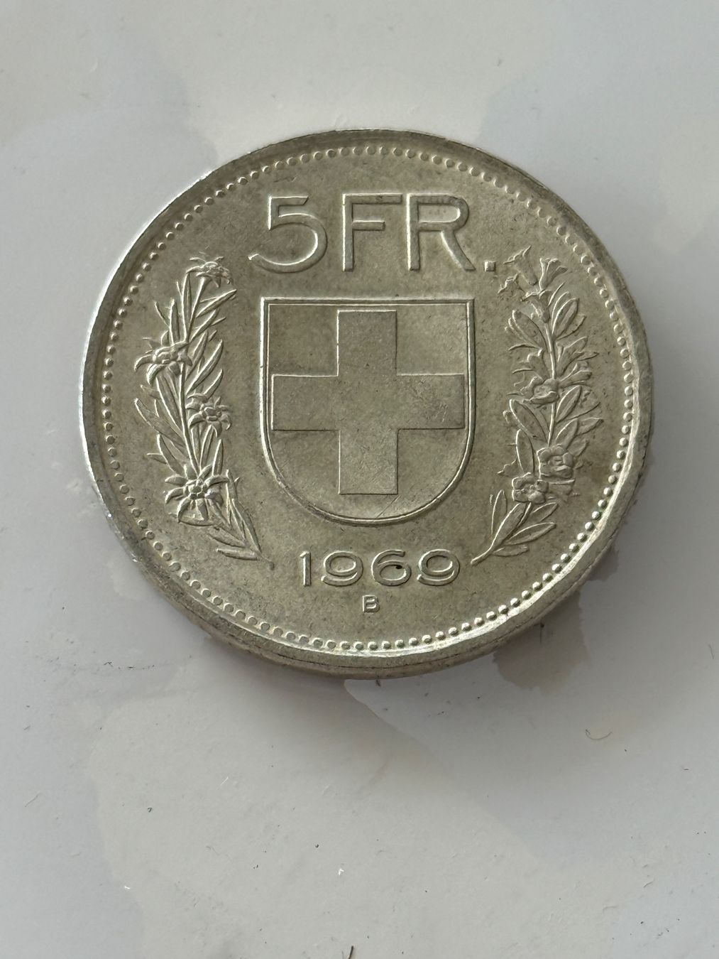 Tutti le monete: 5 Franken 1969  Silber – Nuovo (secondo la descrizione) da Wallisellen venduto da SWISS_SILVER1 1