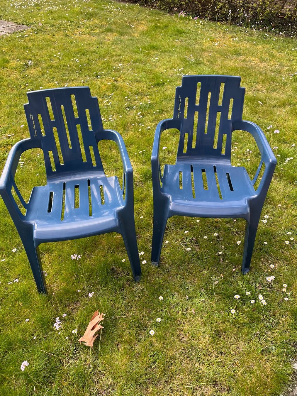 Sedie: Gartenstühle blau – Usato da Dübendorf venduto da Terrano.01 1