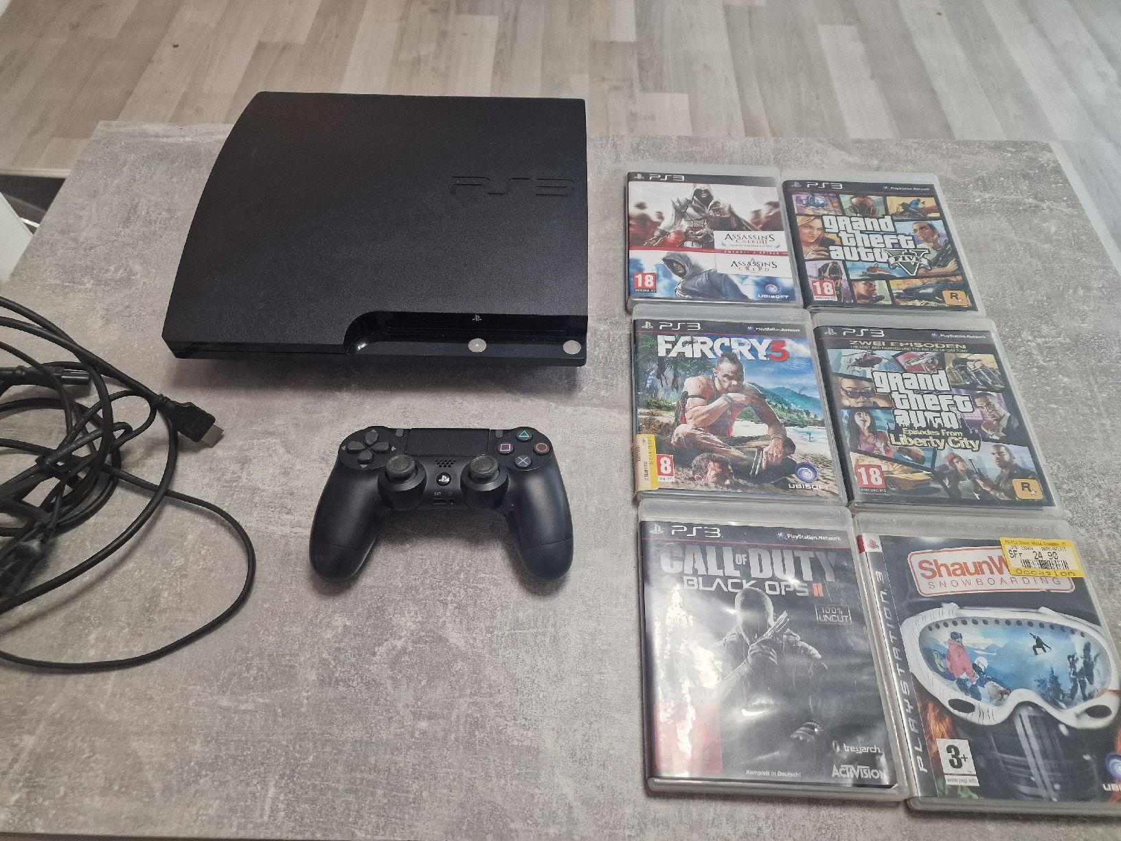 Sony Konsolen: Playstation 3 Konsole mit Spielen und Controller – Gebraucht aus Herzogenbuchsee von ioa_zcm6 5