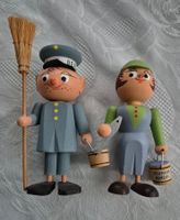 Ede und Edeltrud Werbefiguren - DDR Tierpark Berlin 1984