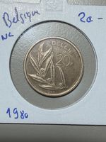 Belgique - 20 francs - 1980 - en néerlandais 