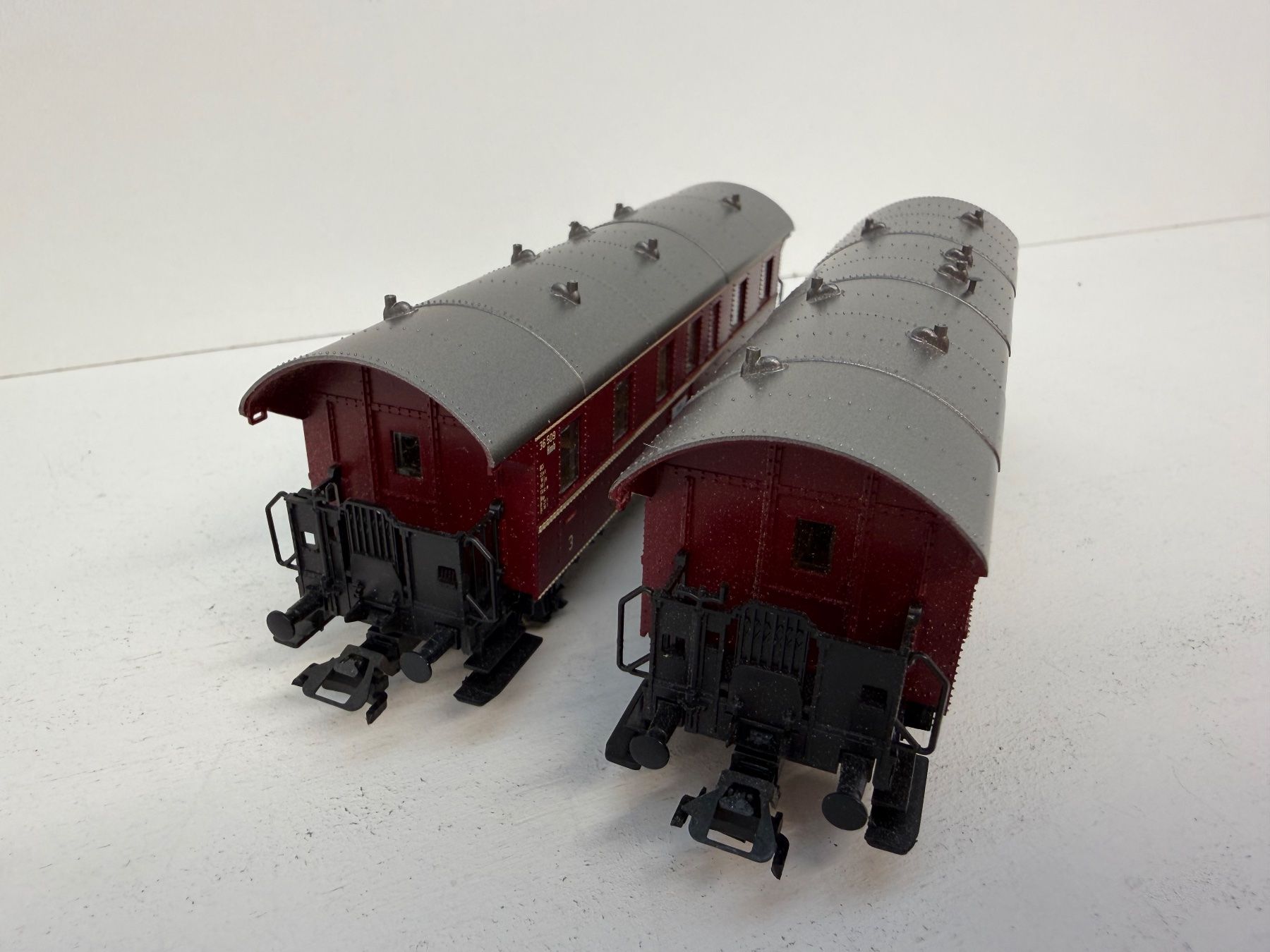 Märklin Modellini di ferrovie: Märklin 43138 Wagen-Set "Donnerbüchsen" – Usato da Büsserach venduto da ModellbahnDepot 4