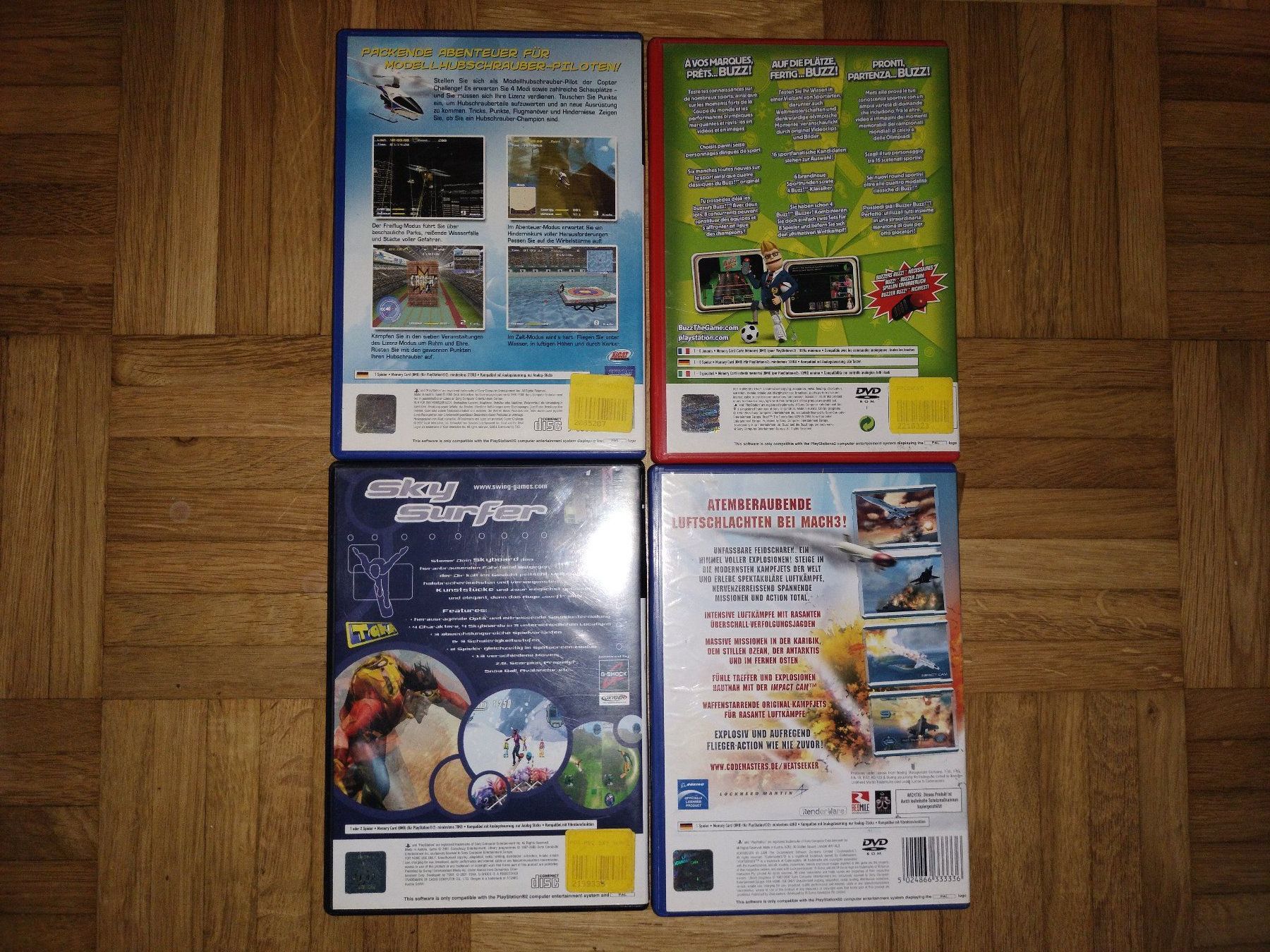 Sony Giochi: Playstation 2 Games Bundle (4 Spiele) – Usato da Illnau venduto da Retrosale 1
