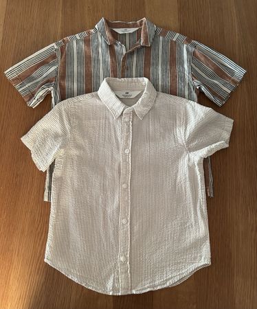 H&M Hemd kurzarm Gr. 110 2er Set Top Zustand
