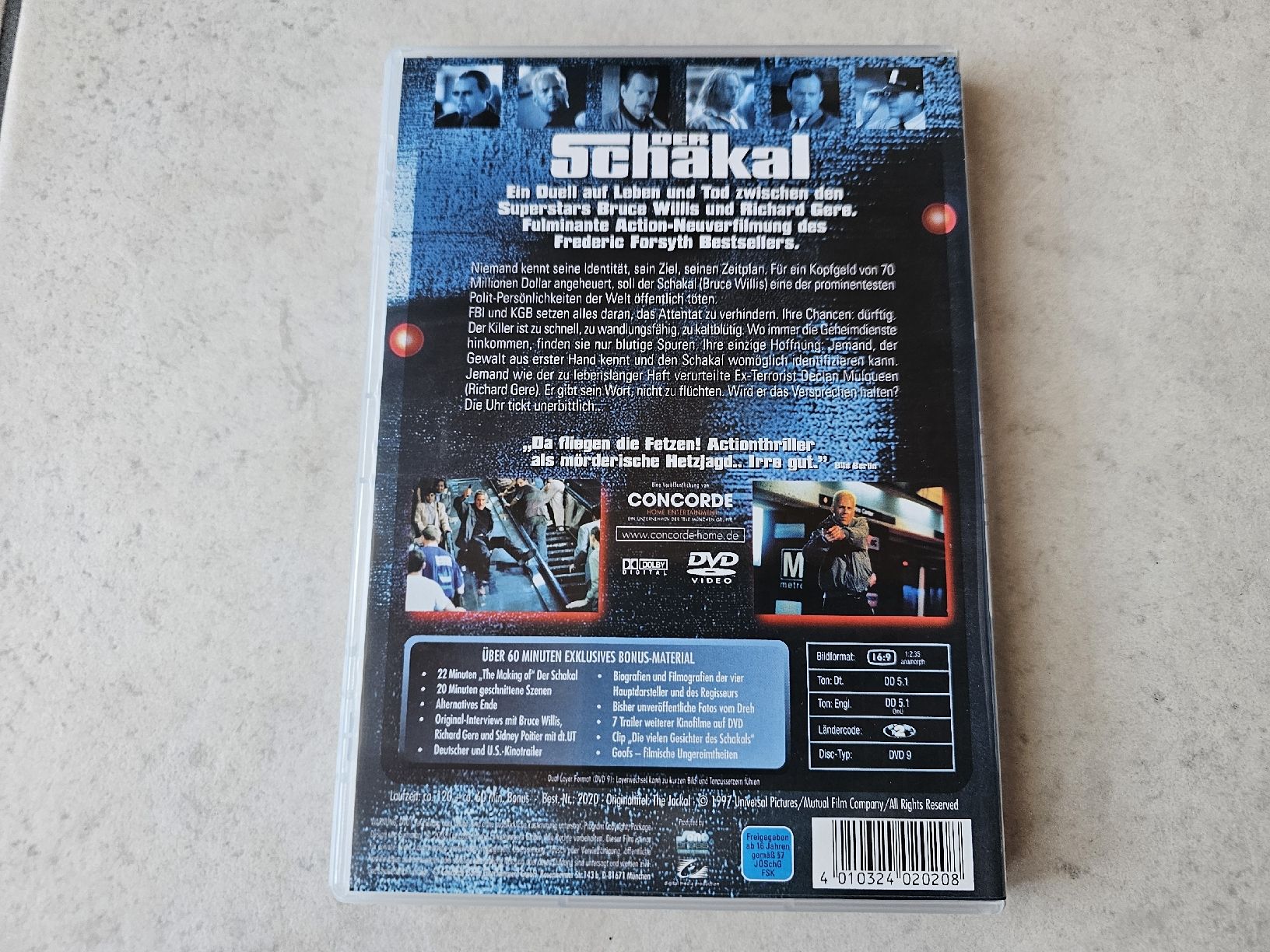 Tutti i DVDs: Der Schakal – Usato da Schneisingen venduto da backstore24 1
