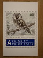 AK mit Tier Briefmarken Motiv von Eva Ch. Weber