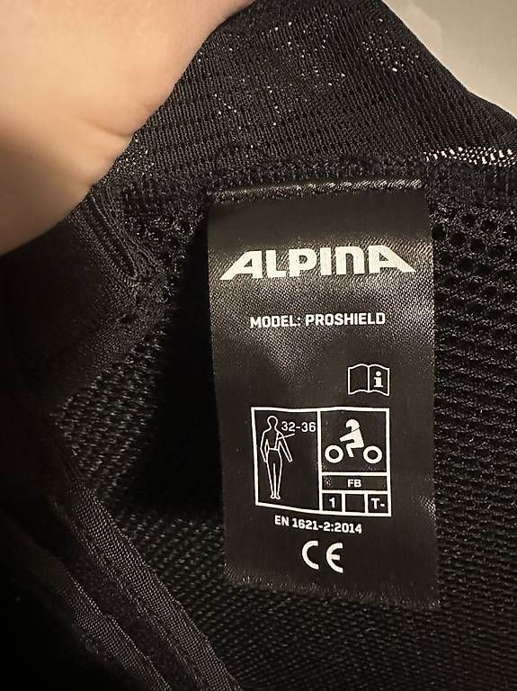 Protezioni & Imbottiture: Alpina Proshield Rückenprotektor Grösse 152 – Usato da Dörflingen venduto da Kendraa 4