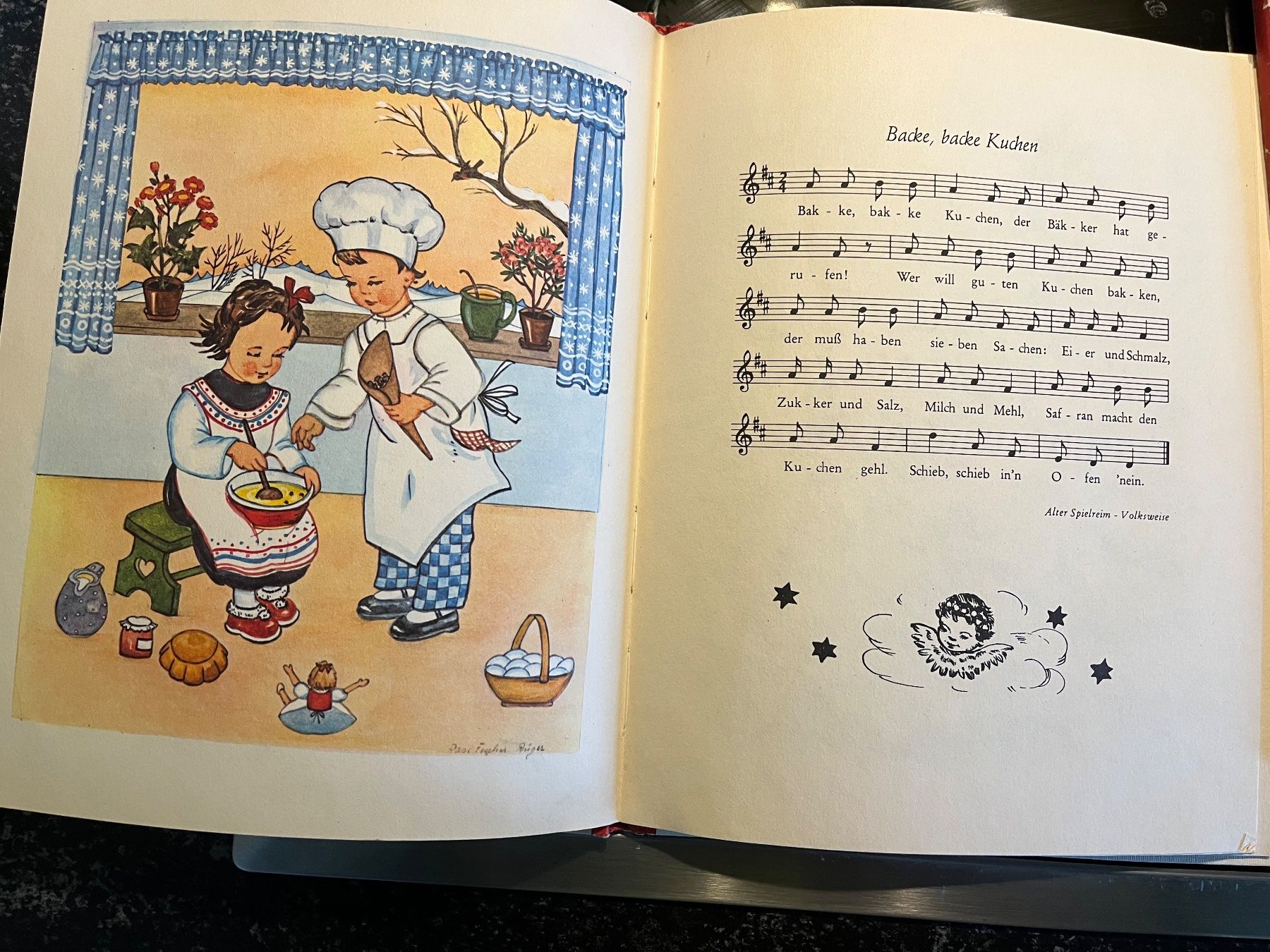 Libri: 2 alte Kinderbücher "Lieder und Verse" – Usato da Flumenthal venduto da Fetthenne 2