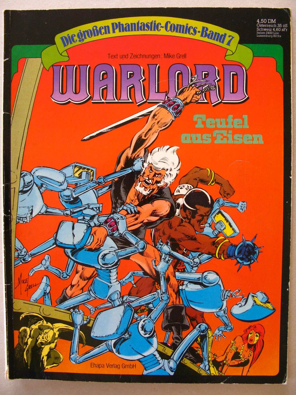 BD: Die grossen Phantastic-Comics Band 7 Warlord – D'occasion à Samstagern par Betscha