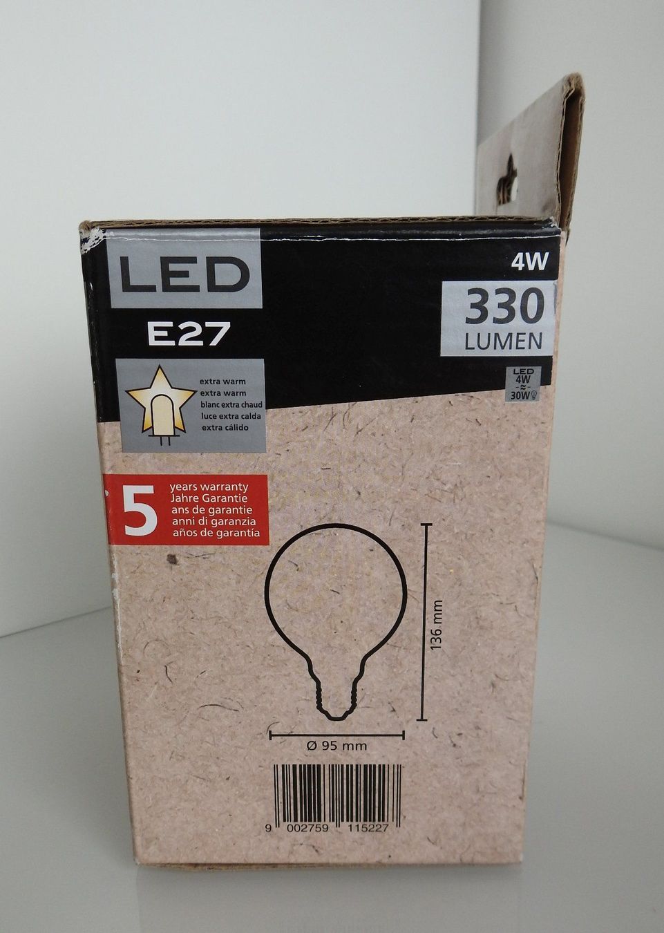 Eglo Lampade: Leuchtmittel: Vintage LED E27, 4W, 330lm - NEU – Nuovo e nell'imballaggio originale da Zürich venduto da Piki7 1
