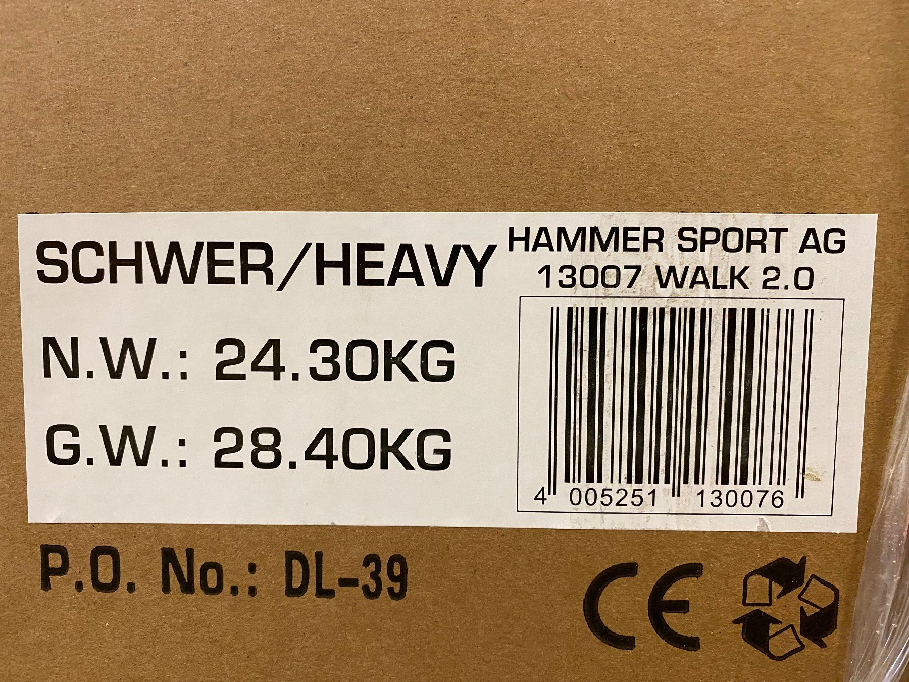 Walkingpad Hometrainer: 🔴  Walking Pad HAMMER 2.0 /244B – Nuovo e nell'imballaggio originale da Zürich venduto da LUIS-B 4