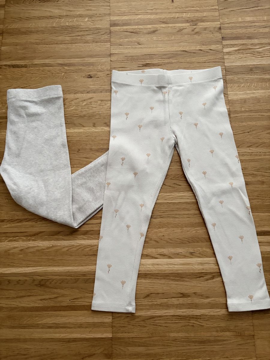 Calze & Collant: 2x Gerippte Leggins Gr.116 – Usato da Flüelen venduto da Lulu2204