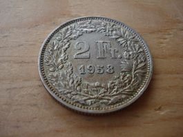(D2) 2 Franken 1958