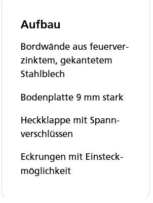 Humbaur Rimorchi: Anhänger gepflegt Humbauer Steely – Usato da Roggwil BE venduto da buggs04 8