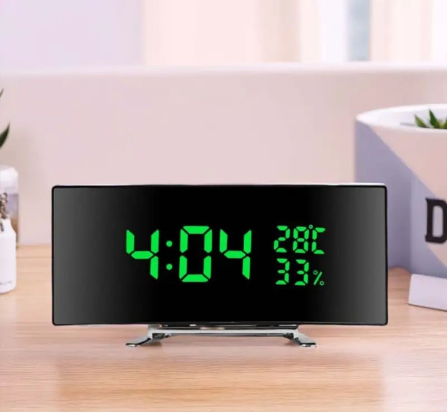 Wecker: 6.6-Zoll Multifunktionaler LED-Wecker mit Gebogenem Display – Neu und originalverpackt aus Winterthur von Pcline1 2