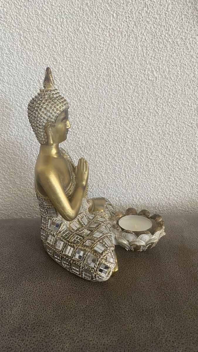 Figurines: Buddha Kerzenhalter Deko Figur – D'occasion à Zürich par Timi80 1