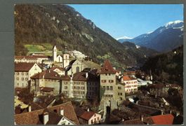 AK color Chur GR Hof, im Sommer ≈ 1970 