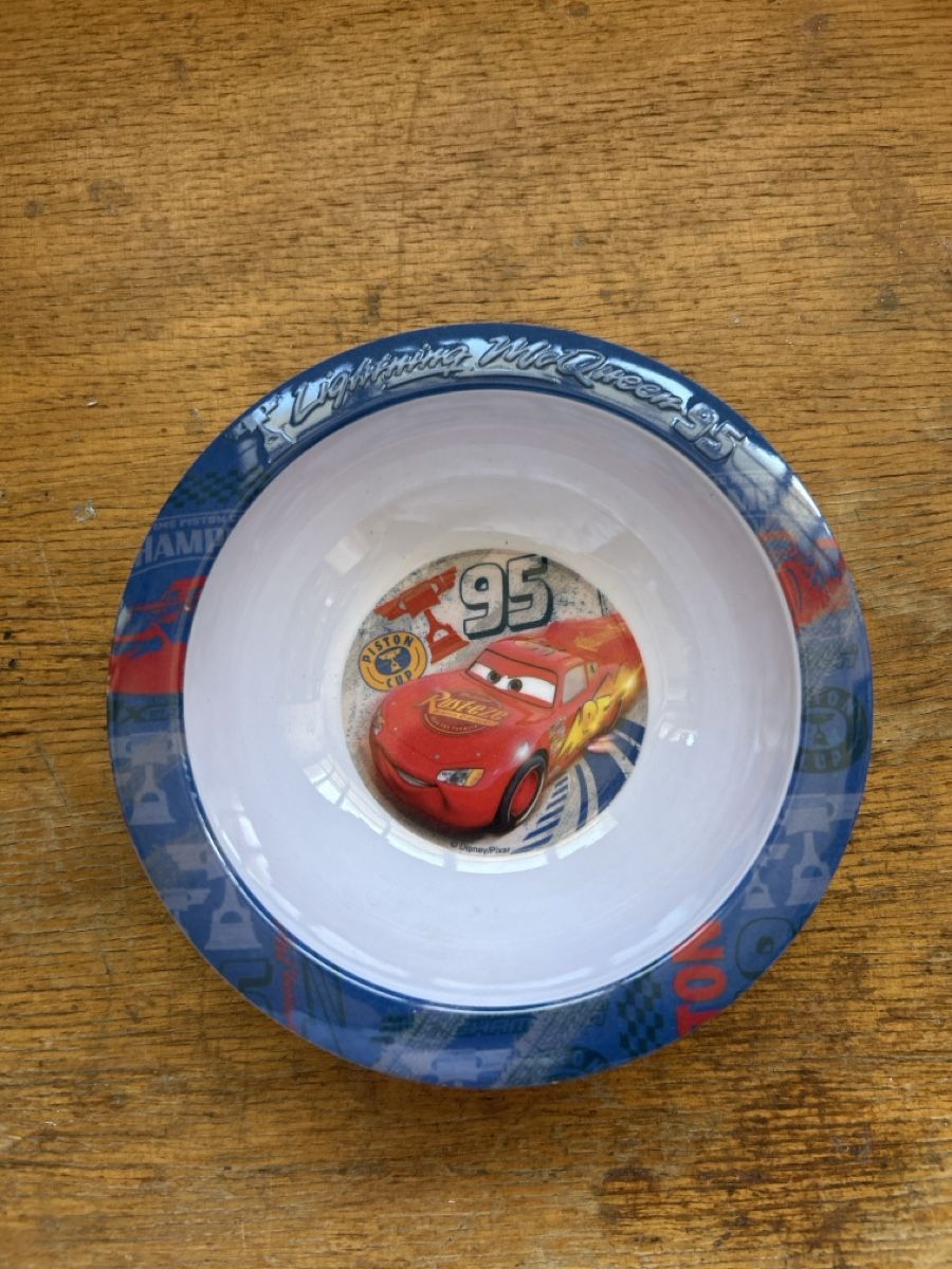 Disney Ciotole: Lightning McQueen Schüssel – Nuovo (secondo la descrizione) da Burgdorf venduto da Mm.ju