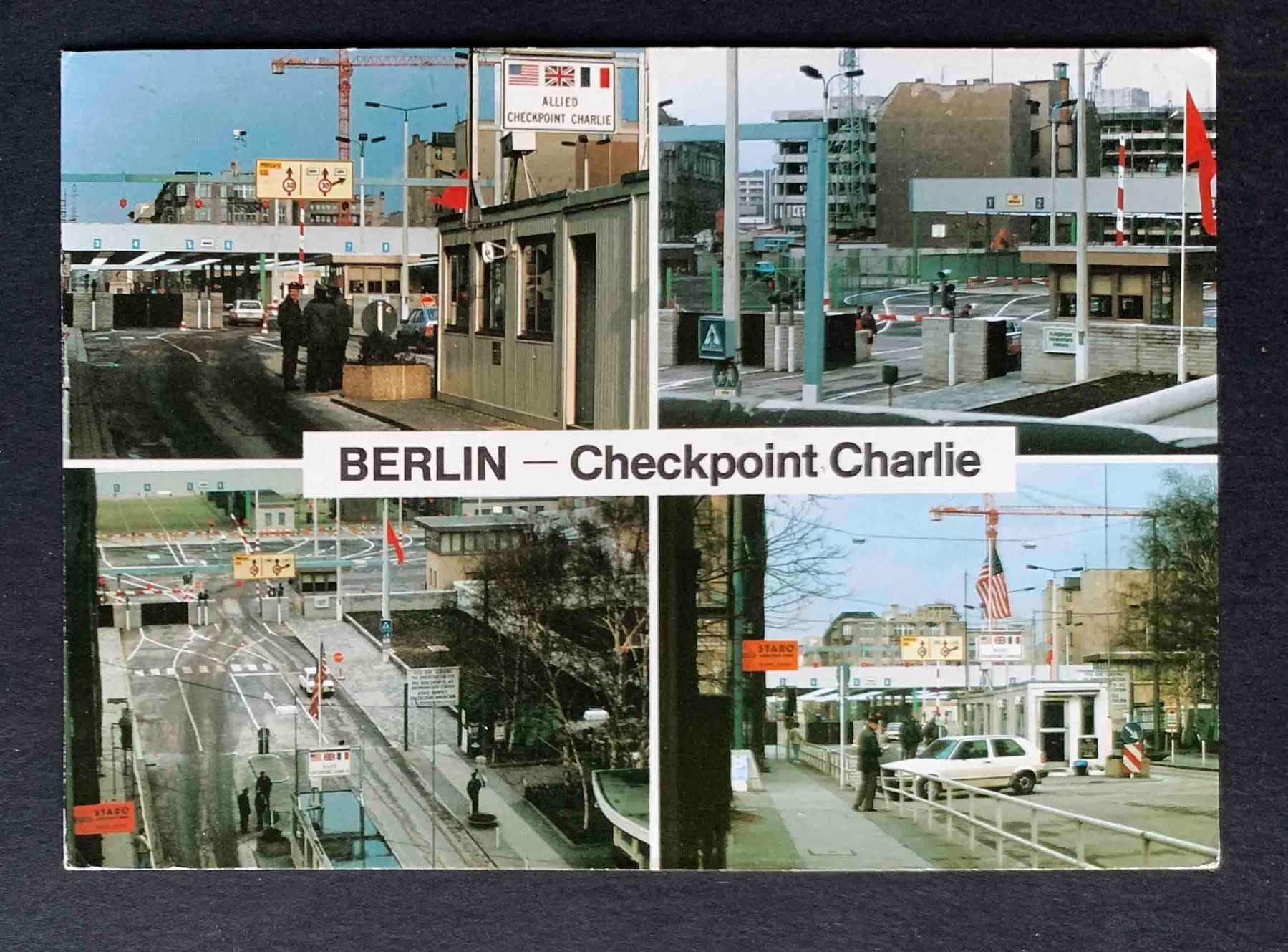 Cartoline postali: AK BERLIN CHECKPOINT CHARLIE – Usato da Goldau venduto da Balkonia09