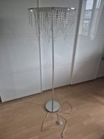 Stehlampe Kristall silber