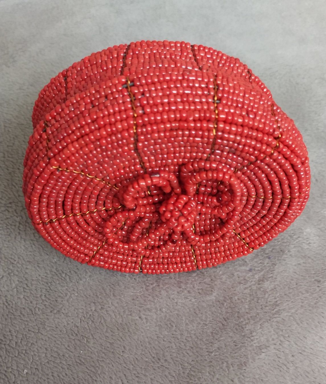 Tutte le decorazioni: Boîte en perles orange/Perlenbox Orange – Nuovo (secondo la descrizione) da MOUTIER venduto da Anto21 1