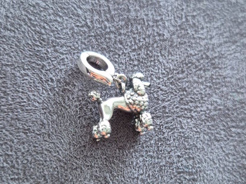 Pendentifs: Silber Charm Pudel +Garantie – Neuf (Voir description) à Rotkreuz par Carbone_Bijou-Shop 3