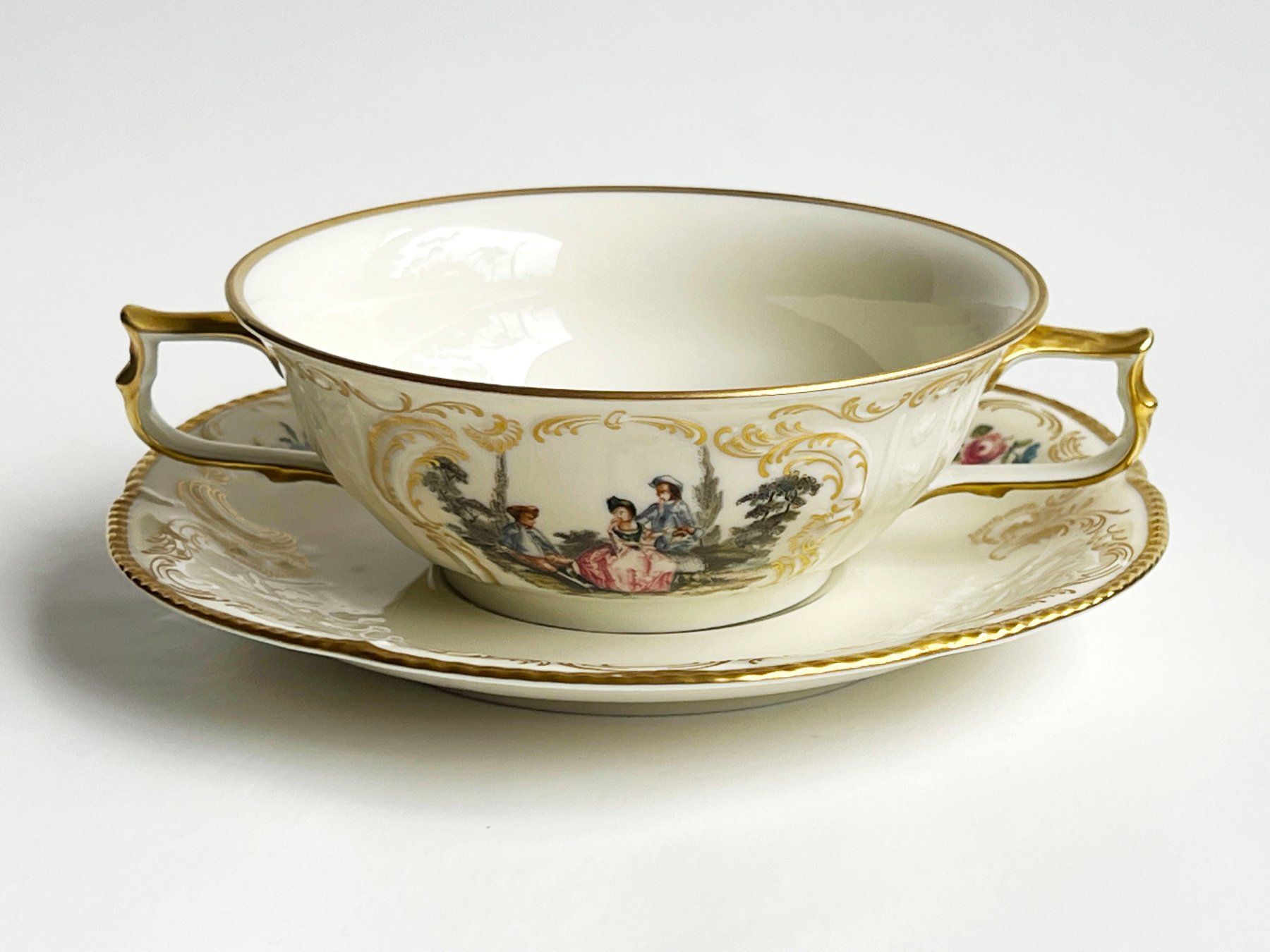 Rosenthal Tasses: ROSENTHAL**COLLECTION CLASSIC ROSE**SUPPENTASSE***** – D'occasion à Dübendorf par Orchid18 1