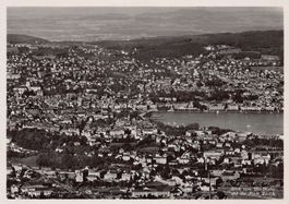 Blick vom Uto-Kulm auf Zürich um 1935-40