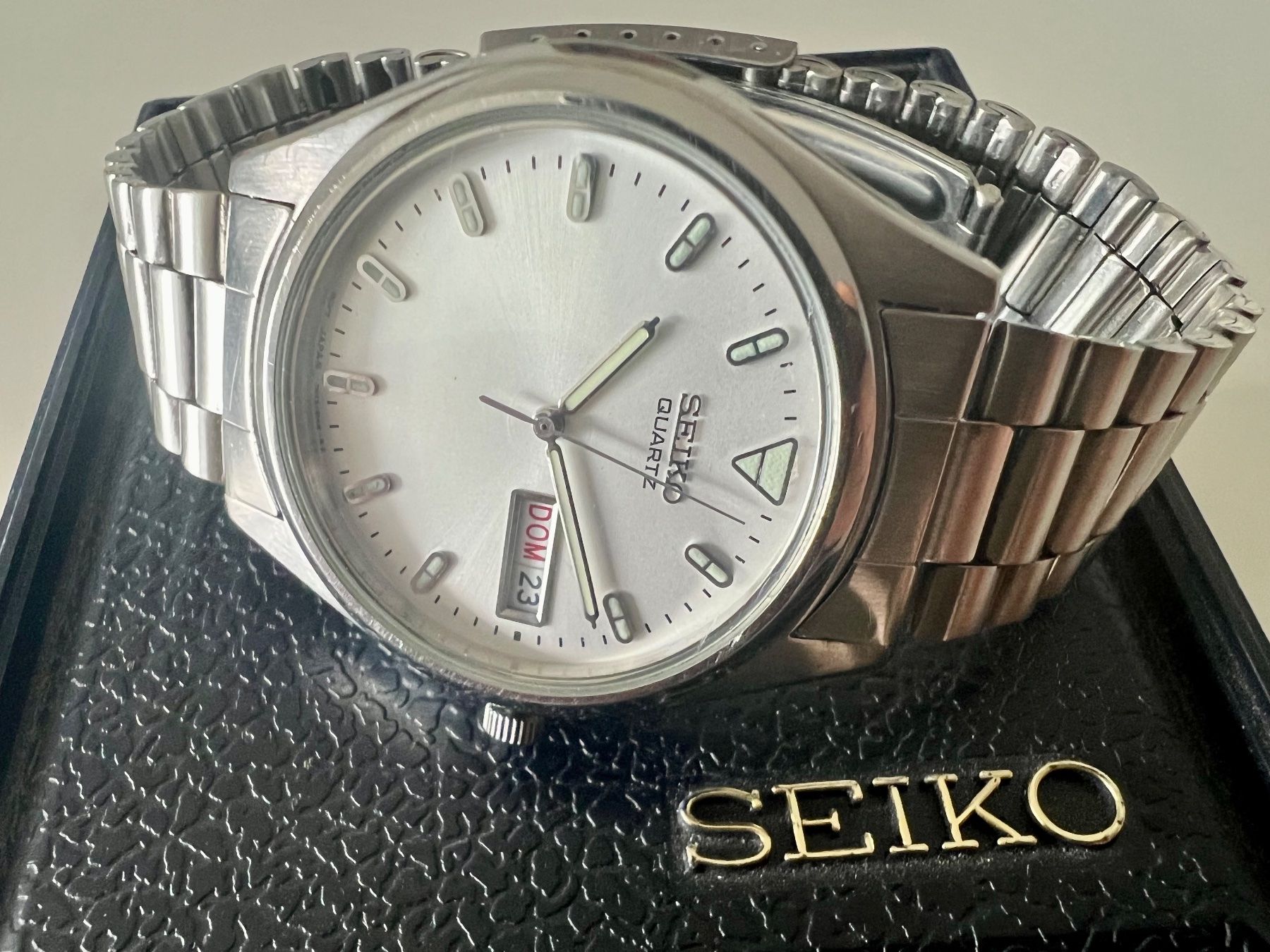 Seiko Montres: SEIKO Quartz Ref. 7N43-9041, with original box, mid 90‘s – D'occasion à Le Mont-sur-Lausanne par LycaGallery