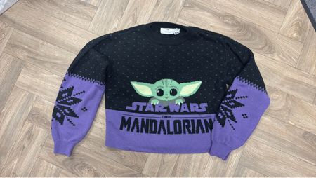 H&M Star Wars The Mandalorian Xmas Pullover 