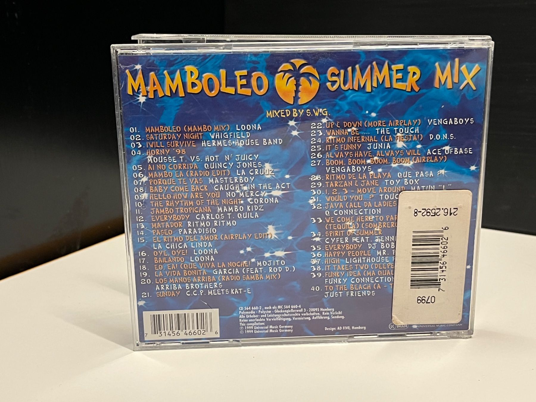 CDs: S.W.G - Mamboleo Summer Mix - RA11C – Gebraucht aus Küsnacht ZH von Jazztilldawn 4