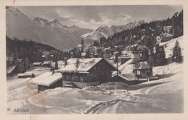 0127 - Postkarte / Ansichtskarte - Arosa
