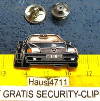 MERCEDES BENZ SL500 CABRIO AUTO PIN ENAMEL MIT SECURITY-CLIP