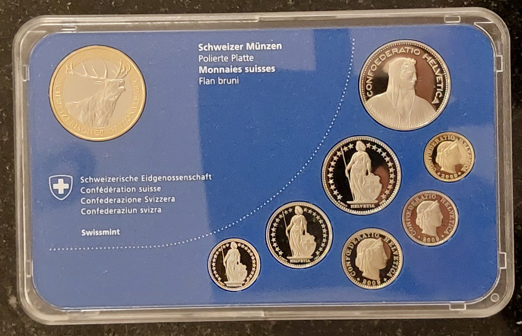 Tutti le monete: CH - Münzsatz 2009 pp – Nuovo (secondo la descrizione) da Arch venduto da repros 2
