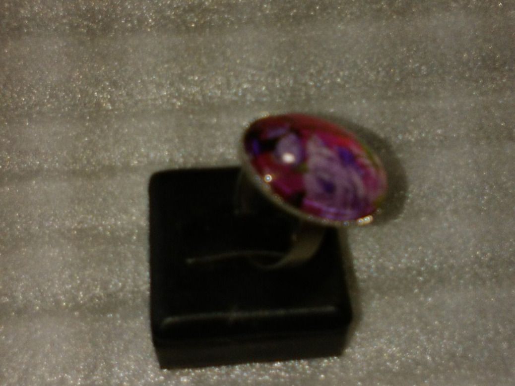 Anelli: RING EDELSTHAL,,MIT BLUMEN,,GLANZIG – Nuovo (secondo la descrizione) da Basel venduto da bijoutrie_4 1