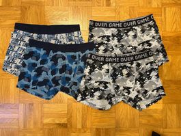 4 Boxershorts C&A Grösse 158-164 NEU