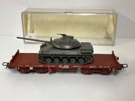 Electrotren 5141 Rmms 83713959014-0 beladen mit Panzer
