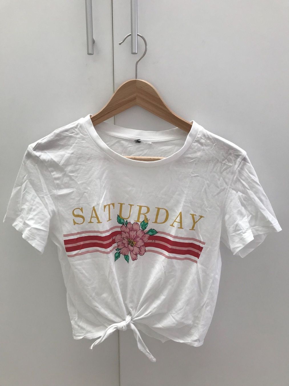 Camicette, T-shirt & Top: Tshirt weiss Gr. 158/164 – Usato da Wädenswil venduto da JJ15