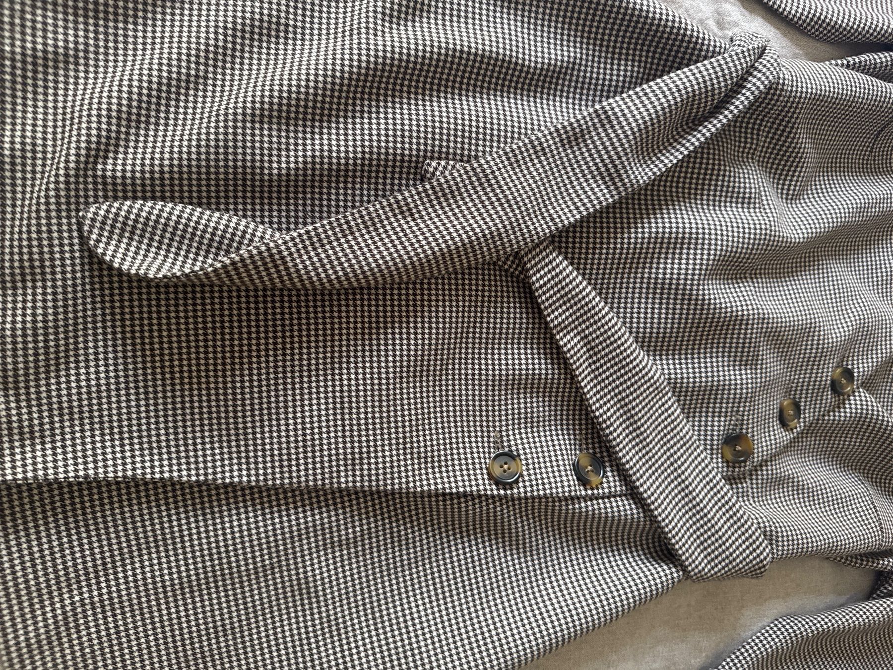 Mango Vestiti: Mango Kleid kariert mit Knöpfen L – Usato da Olten venduto da sab_5xhw 3