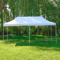 Tente pliable de marché robuste 3x6m imperméable avec housse