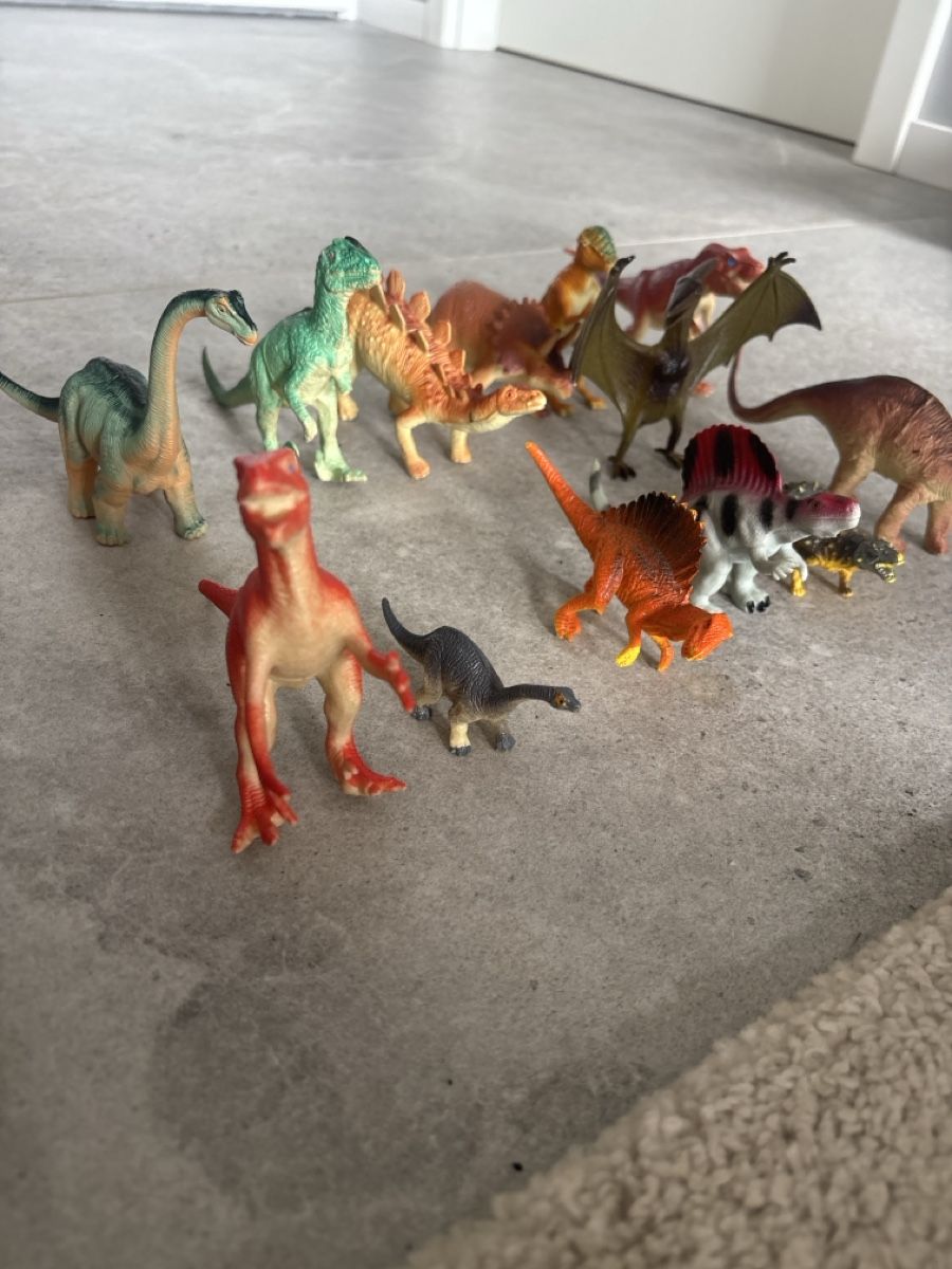 Statuette: 13 Dinosaur Toy Figures Used Condition – Usato da Biel-Benken BL venduto da ste_86wx 1