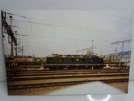Foto SBB Re 6/6 11667 "Bodio" in Zürich HB 27.7.1991