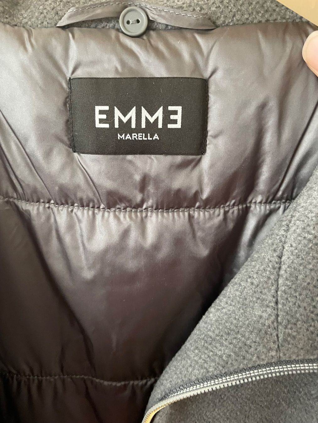 Marella Cappotti: Manteau Marella gris, taille 38-40 – Usato da Genève venduto da sca_j5cs 5