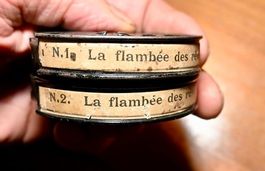 antik PATHE BABY La flambée des rêves 1-2/1 BOBINES