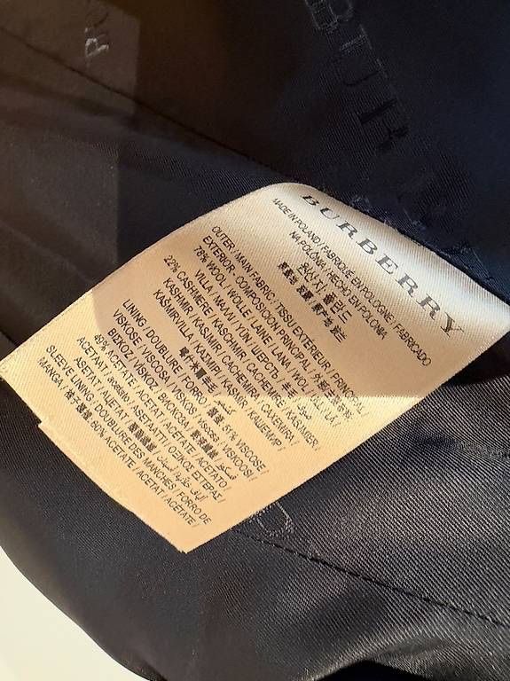Burberry Mäntel: BURBERRY MANTEL GREY – Neu (gemäss Beschreibung) aus Schwyz von bofb 3