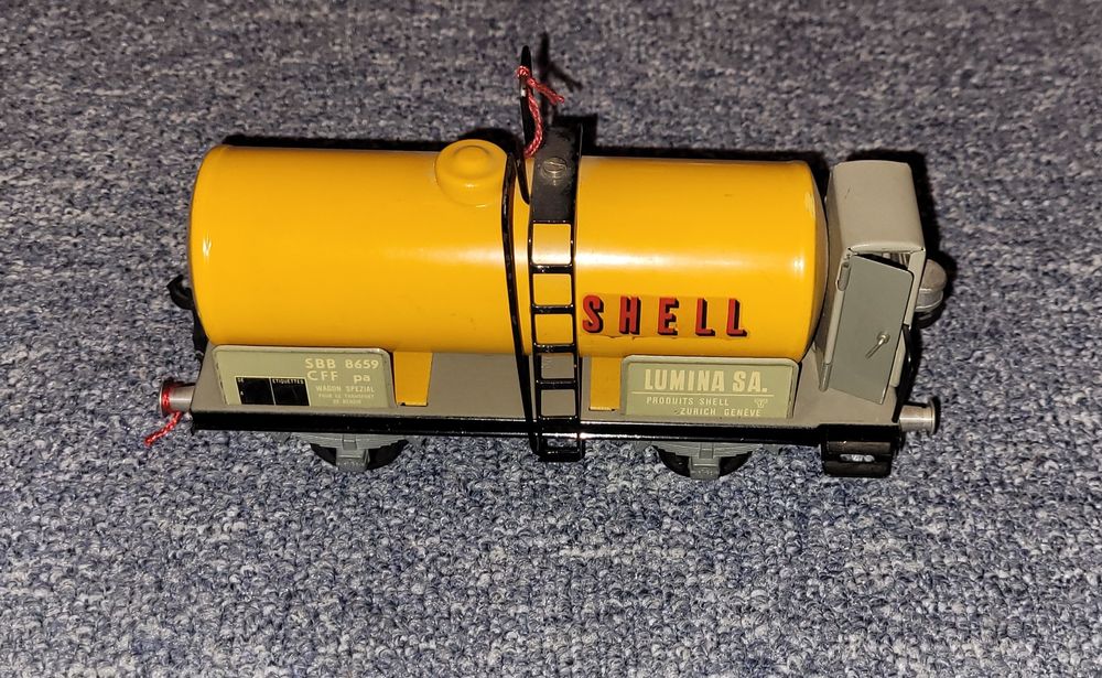 Buco Trains électriques: Buco NR 8659 vagone Shell – D'occasion à Lugano par lineol59 1