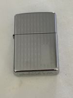 Zippo Feuerzeug Chrom Muster XV guter Zustand
