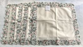 STOFF SERVIETTEN CLARISSA 6STÜCK 40X40CM 100% BAUMWOLLE